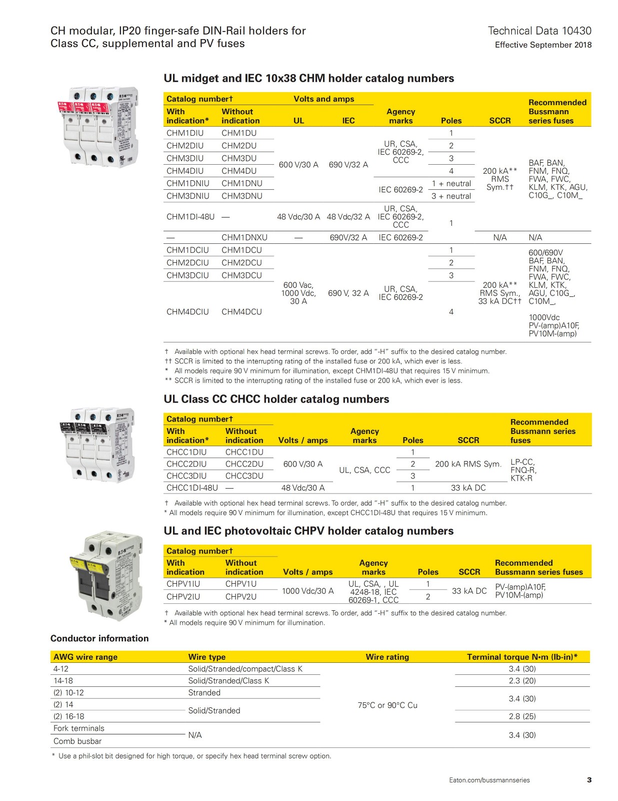 CHMIDIU系列熔斷器座型號(hào)